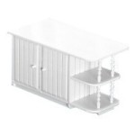 Special Order - Modern White Center Island