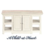 Dollhouse Marble Top Center Island