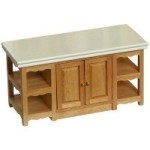 Sale $7 Off - Center Island / Work Station - Oak