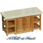 Sale $7 Off - Center Island / Work Station - Oak