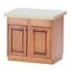 (*) Center Island with Butcher Block Top