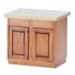 (*) Center Island with Butcher Block Top