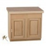 (*) Center Island with Butcher Block Top