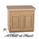 (*) Center Island with Butcher Block Top
