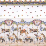 (&amp;sect;) Sale $3 Off - 3 Shts Carousel Wallpaper