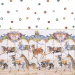 (&amp;sect;) Sale $3 Off - 3 Shts Carousel Wallpaper