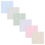 3 Shts - Reverse Tiffany Wallpaper- Choice of Color -