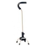 (*) Dollhouse Aluminum Quad Cane