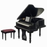 &amp;sect; Sale $6 Off - Black Baby Grand Piano