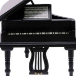 &amp;sect; Sale $6 Off - Black Baby Grand Piano