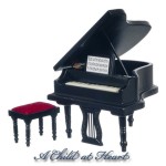&amp;sect; Sale $6 Off - Black Baby Grand Piano
