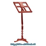 (*) Dollhouse Straight Top Music Stand