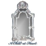 Dollhouse Victorian Shell Mirror