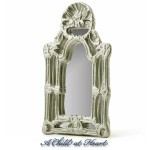 Dollhouse Victorian Shell Mirror