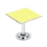 Dollhouse Checked Cafe Tables