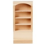 Dollhouse Unfinished Bookcase