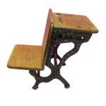 (&amp;sect;) Single Student Desk - Metal Legs