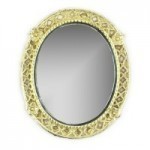 &amp;sect; Sale .50&amp;cent; Off - Dollhouse Oval Victorian Mirror
