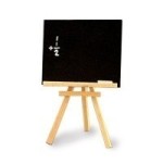 Small Dollhouse Easel w/ Chalk Board