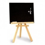 Small Dollhouse Easel w/ Chalk Board