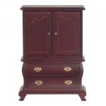 Dollhouse Bow Front Armoire