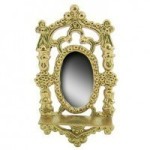 Dollhouse Mirror with shelf