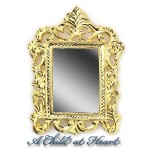 Dollhouse Square Victorian Mirror