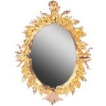 Beautiful Victorian Dollhouse Mirror(Choice of Finish)
