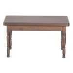 Dollhouse Rectangular Country Table- Choice of Finish -