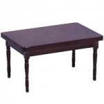 Dollhouse Rectangular Country Table- Choice of Finish -