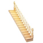 (*) Dollhouse Straight Staircase