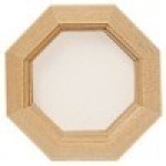 (*) Dollhouse Octagon Window