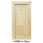 Traditional Block &amp; Trim Door
