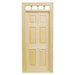 Six Panel Door w/Transom