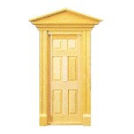 Dollhouse Hooded Victorian Door