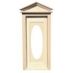 (*) Hooded Victorian Oval Door