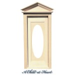 (*) Hooded Victorian Oval Door