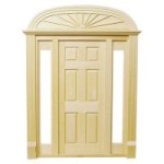 Dollhouse Sunbrust Door