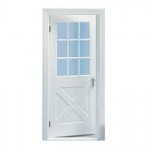 Colonial Crossbuck Door with Mullins (Kit)