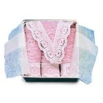 Dollhouse Wedding Gift Box w/ Towels