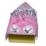 Dollhouse Wedding Gift Box w/ Dishes