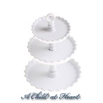 (*) Dollhouse 3 Tier Dessert Tray