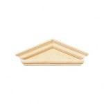2 pc - Window Pediment - Federal Hooded