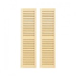 (&amp;sect;) Disc $1 Off 2 pc - Louvered Shutters - Large