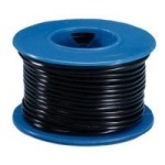 24 Gauge 2 Conductor Black Wire