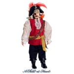 Dollhouse Porcelain Pirate Doll
