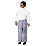 Vinyl African American Dad Doll