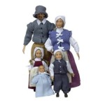 Colonial Phelps Dollhouse Family