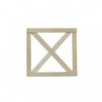 Dollhouse Crossbuck Fence Gate