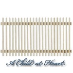 Dollhouse Picket Fence